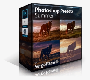 Photoshop Presets - Summer - Black And White Artistic Brochure