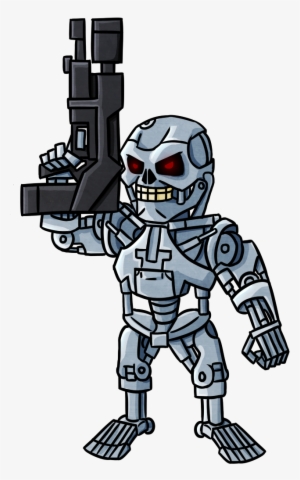 Picture Freeuse Cyborg Robot Art Transprent Png Free - Terminator Robot