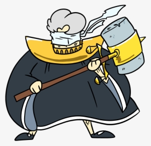 Lady Justice Sketch - Cartoon