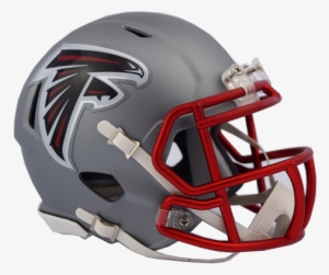 Atlanta Riddell Speed Mini Blaze Alternate Image - Falcons Blaze Helmet