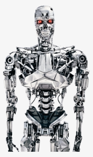 Png Black And White Download Official Psds Share This - Terminator Robot