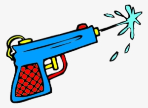 Image Royalty Free Library Pistol On Twitter Splash - Water Gun Clip Art