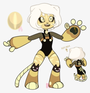 Cat's Eye Beryl, Poofed - Cats Eye Gemsona