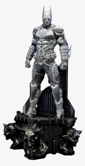 White Version Statue Prime 1 Studio - Batman Arkham Knight Popcultcha