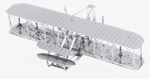 Wright Brothers Airplane - Metal Earth 3d Model Kit - Wright Brothers Aeroplane