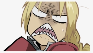 Download Png - Edward Elric Reaction Face