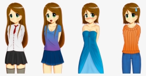 0 - Visual Novel Characters Png