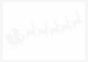 Santa Sleigh Blue Png