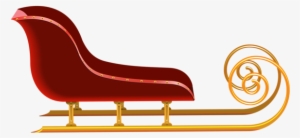 Santa Sleigh Png - Sleigh Png