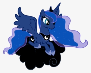 Princess Luna Png - Princess Luna On A Cloud