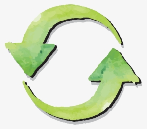 Rotating Arrow Watercolor Painting - Arrow Watercolor