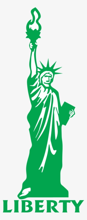 Statue Of Liberty Drawing Outline - Statue Of Liberty Drawing Green