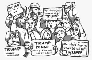 Graphic By Elizabeth Zu - Trying To Talk To A Trump Supporter