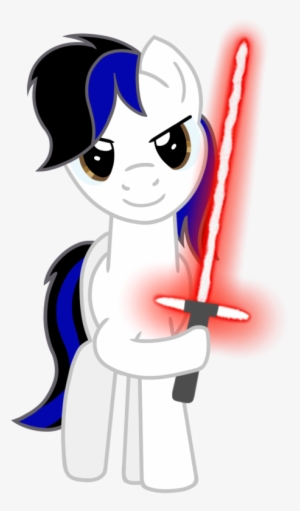 Gleam With His Crossguard Lightsaber By Gleamy - Library