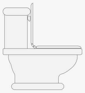 Free Vector Toilet Seat Open Clip Art - Toilet Clip Art
