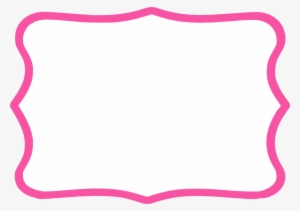 Fancy Frame Border Transparent - Pink And Black Frame Png