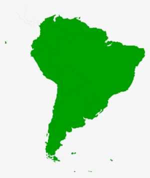 Png Royalty Free Download Latin America Map Clipart - Central And South America Png