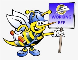 Bee Transparent Working - Carpenter Bee Cartoon