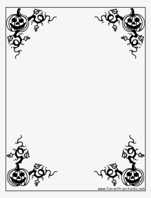Halloween Border Png - Halloween Border Black And White
