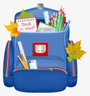 School Backpack Transparent Background