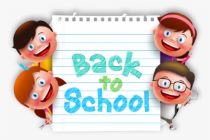 Back To School Kids Png Transparent Image - Kids Vector Funny