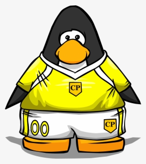 Yellow Soccer Jersey Pc - Club Penguin