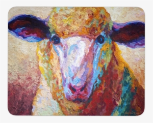 Marion Rose Artist- Awesome Mousepads - Marion Rose 'dorset Ewe' Canvas Art