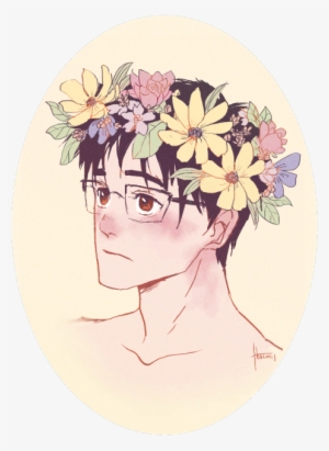 Yuri Plisetsky Flower Crown