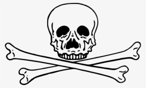 Clip Art Royalty Free Download And Cross Bones Big - Cross And Bones Png