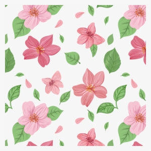Pink Flowers Euclidean Vector