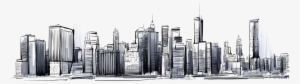 Manhattan Cities Skylines Drawing - City Skyline Drawing