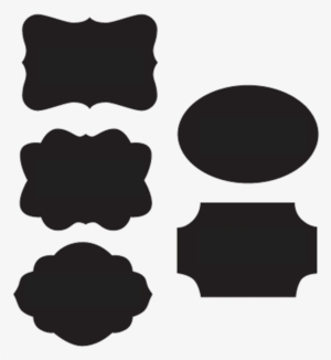 Chalkboard Label Clipart - Transparent Background Chalkboard Label