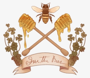 Honey Bee Illustration - Clothing