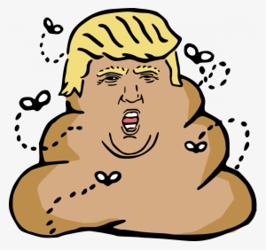 Donald Trump, Turd - Donald Trump Poop Emoji