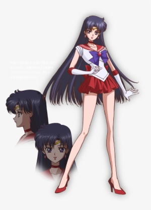 Sailor Moon Crystal Sailor Mars Pose - Sailor Moon Crystal Character Designs