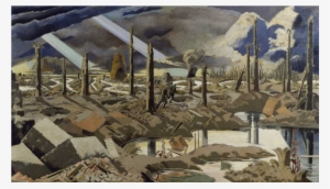 Paul Nash, The Menin Road, June 1918, Iwm Art - Stanley Spencer War Paintings