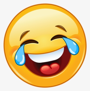 Emoji Lachen Laugh Haha Lol Emote Emoticon Crazy Gesich - Apple Smiley
