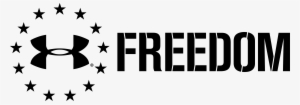Ua Freedom Logo Black - Under Armour Freedom Logo