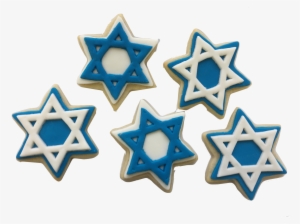 Star Of David Cookies - Circle