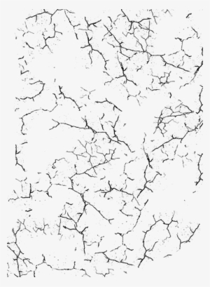 Cracked, Texture, Overlay, Distressed, Template, Dirty - Cracked Overlay Png