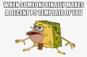 Caveman Template - Bob L Eponge Prehistorique