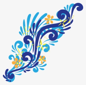 Tropical Swirl Flowers By Sarelm On Deviantart Clip - Tropical Swirl Png