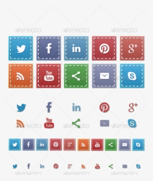 Fabric Social Media Icons - Guess The Latin Celebrity