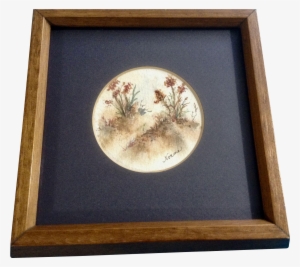 Norma Dehner Small Watercolor Painting Wildflowers - Watercolor Painting