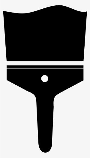 Big Image - Black Paintbrush Clipart