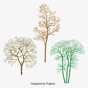 Beautiful Cartoon Lovely Creative Hand-painted Tree - Portable Network Graphics