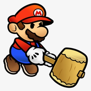 Super Mario Clipart Fist - Paper Mario: Sticker Star Nintendo