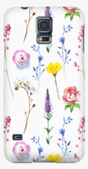 Watercolor Floral Cell Phone Case - Watercolor Painting