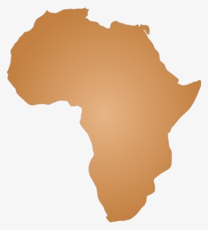 Africa Outline Clip Art At Clker - Africa Vector