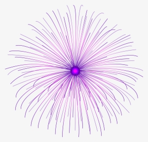 Fireworks Vector Purple